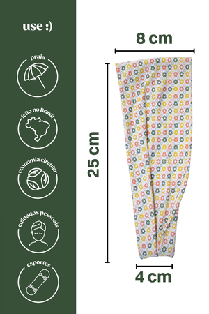 Faixa de cabelo Jardim Brasil