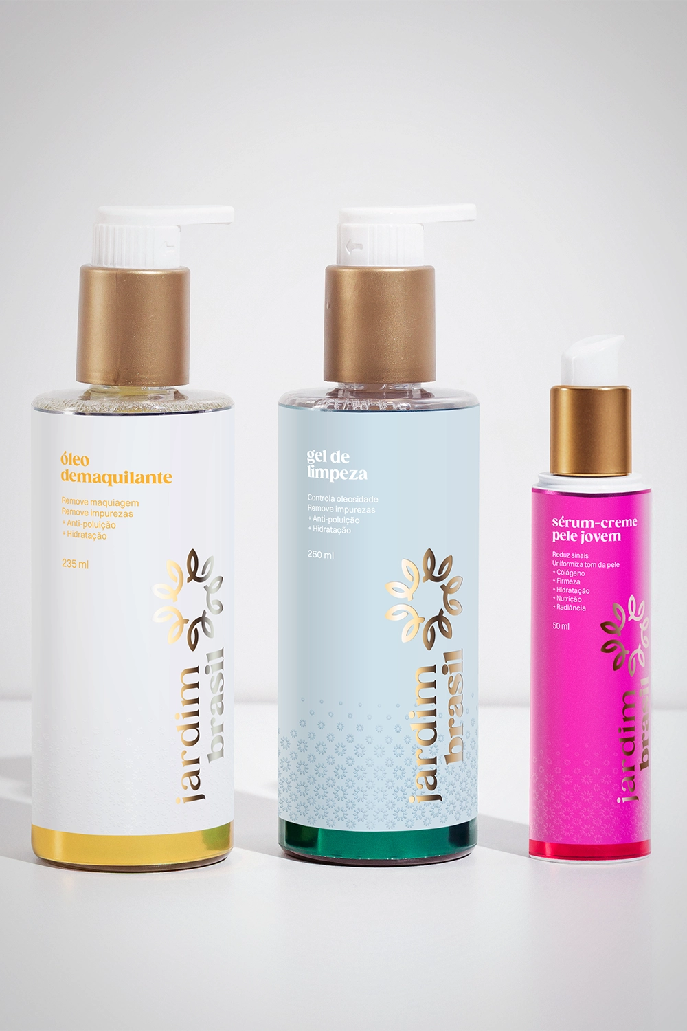 Kit Pele Jovem e Limpa Jardim Brasil