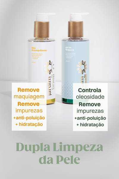 PRÉ-VENDA - Kit Pele Limpa + Bolsa-Necessáire Jardim Brasil