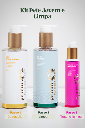 Kit Pele Jovem e Limpa + Bolsa-Necessáire