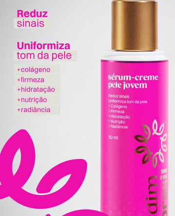 Sérum-Creme Pele Jovem Jardim Brasil